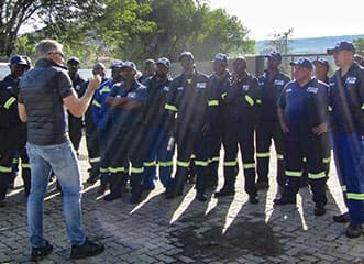 Roto Rooter staff and new owner